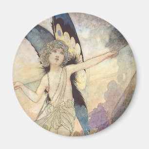 Aimant Papillon féerique victorien vintage par Robinson