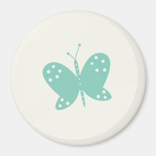 Aimant Papillon Vert