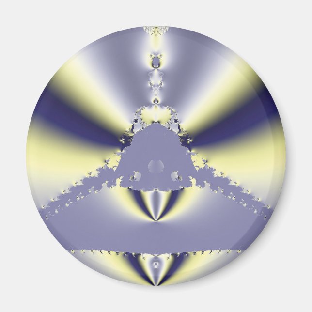 Aimant Papillon Violet (Devant)