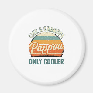 Aimant Pappou comme un grand-père mais en plus cool T-shi