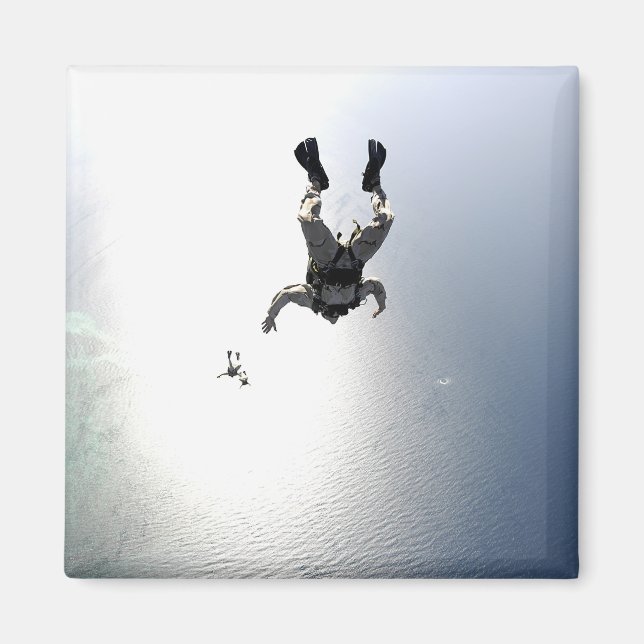 Aimant parachutisme de l'armée de l'air américaine (Devant)