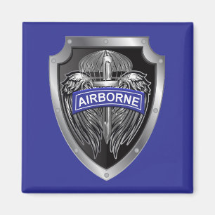 Aimant Parachutiste aéroporté  