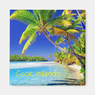 Aimant Paradis tropical d'îles Cook