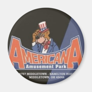 Aimant Parc d'attractions americana de Lesourdesville