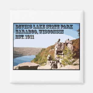 Aimant Parc d'état de Devil's Lake