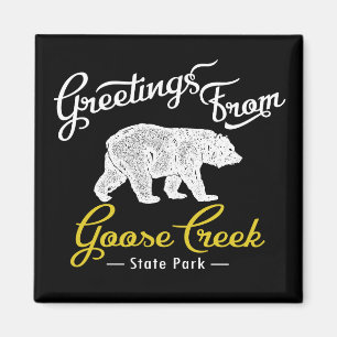 Aimant Parc d'état de Goose Creek Ours
