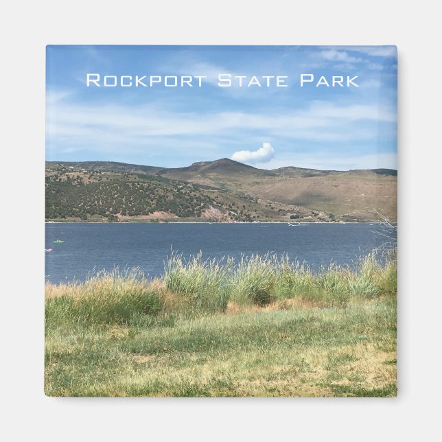 Aimant Parc d'état de Rockport - Utah (Devant)