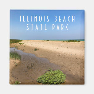 Aimant Parc d'état Illinois Beach