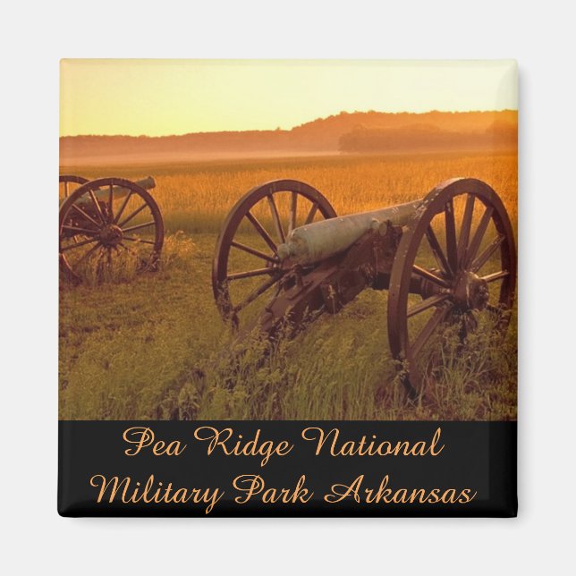 Aimant Parc militaire national Pea Ridge Arkansas (Devant)