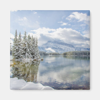 Aimant Parc national Banff en hiver