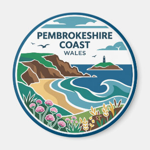 Aimant Parc national côtier du Pembrokeshire au Pays de G