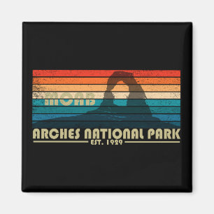 Aimant Parc national de Arches vintage Moab Utah