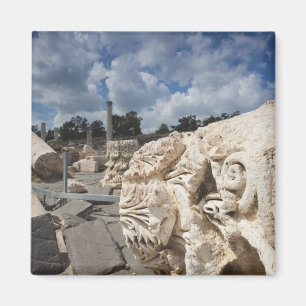 Aimant Parc national de Beit She-An, ruines de l'époque 