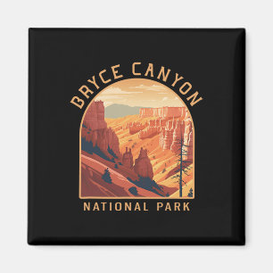Aimant Parc national de Bryce Canyon Vintage