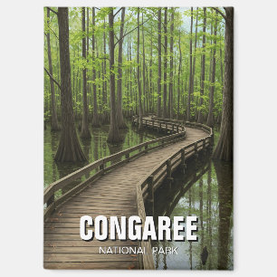 Aimant Parc national de Congaree Caroline du Sud Voyage