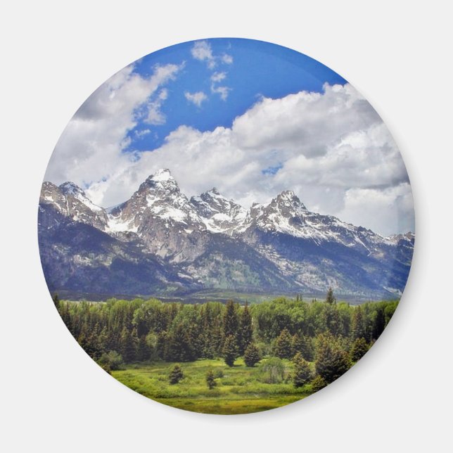 Aimant Parc national de Grand Teton. (Devant)