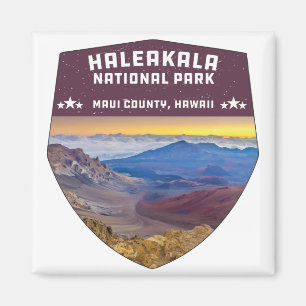 Aimant Parc national de Haleakala Hawaii Volcano Souvenir