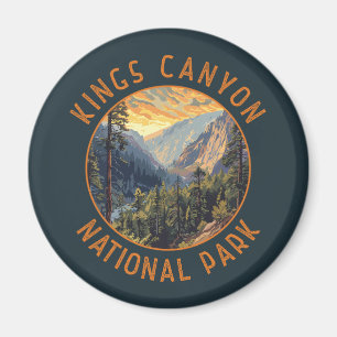 Aimant Parc national de Kings Canyon Cercle en détresse r