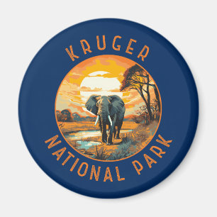 Aimant Parc national de Kruger Afrique du Sud Elephant Re