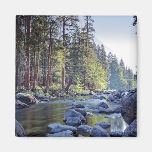 Aimant Parc national de la rivière   Yosemite de Merced
