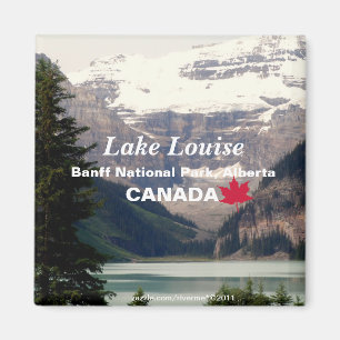 Aimant Parc national de Lake Louise/Banff, Alberta Canada