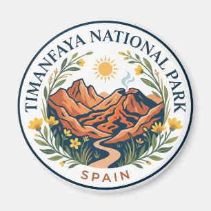 Aimant Parc national de Timanfaya Espagne