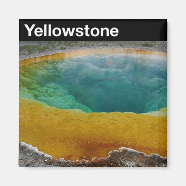 Aimant Parc national de Yellowstone (Devant)