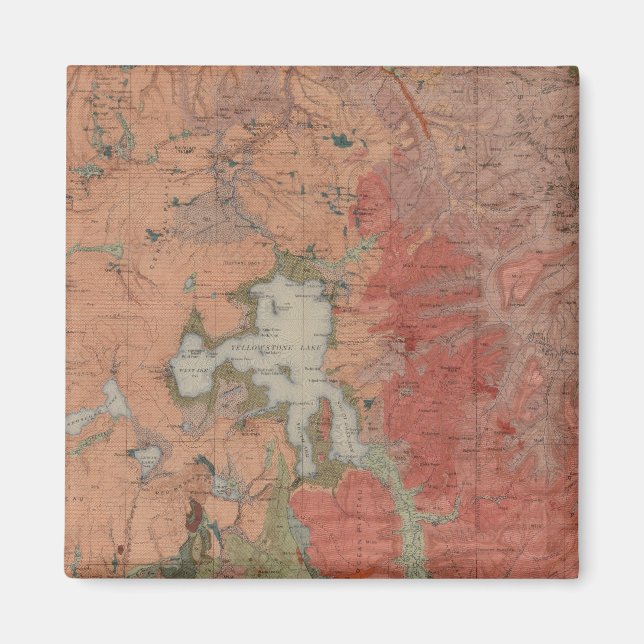 Aimant Parc national de Yellowstone (Devant)