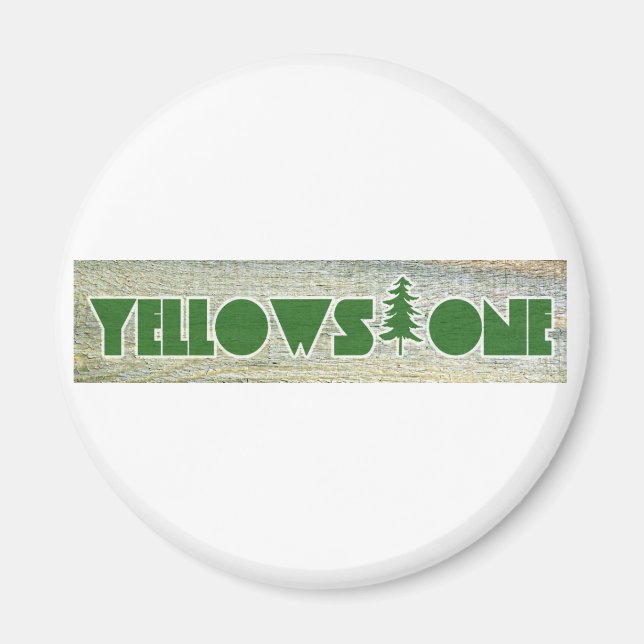 Aimant Parc national de Yellowstone (Devant)