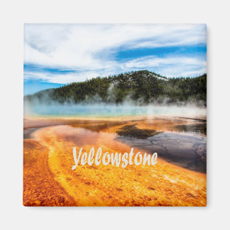 Aimant Parc national de Yellowstone Montagnes Nature Anim