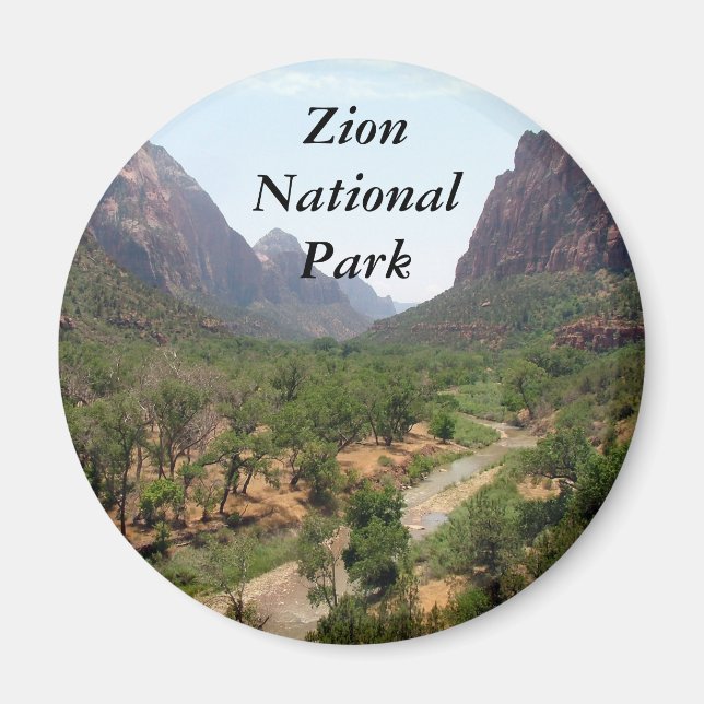 Aimant Parc national de Zion (Devant)