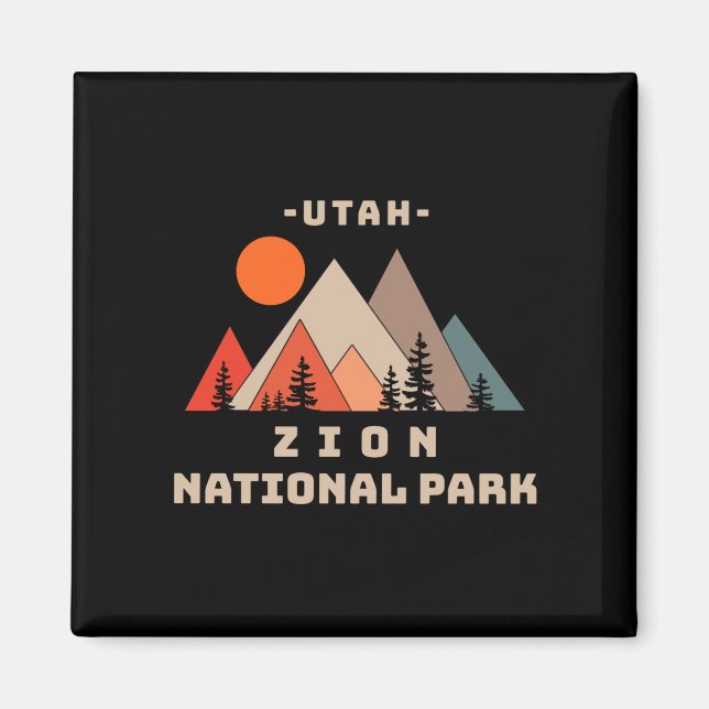 Aimant Parc national de Zion (Devant)