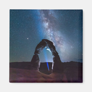 Aimant Parc national des Arches la nuit MOAB