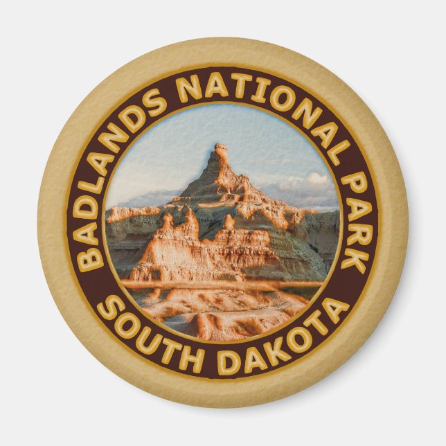 Aimant Parc national des Badlands (Devant)
