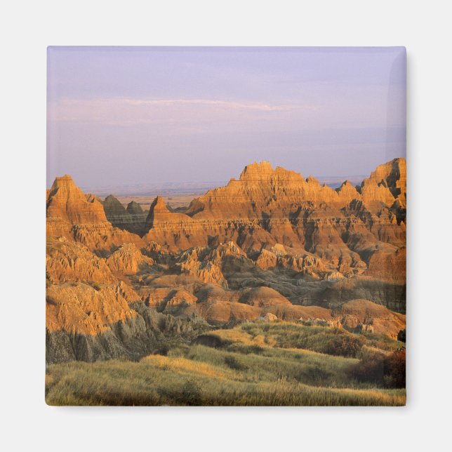 Aimant Parc national des Badlands dans le Dakota du Sud (Devant)