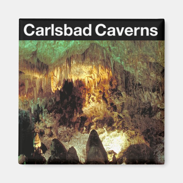 Aimant Parc national des Cavernes Carlsbad (Devant)