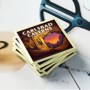Aimant Parc national des Cavernes de Carlsbad vintages