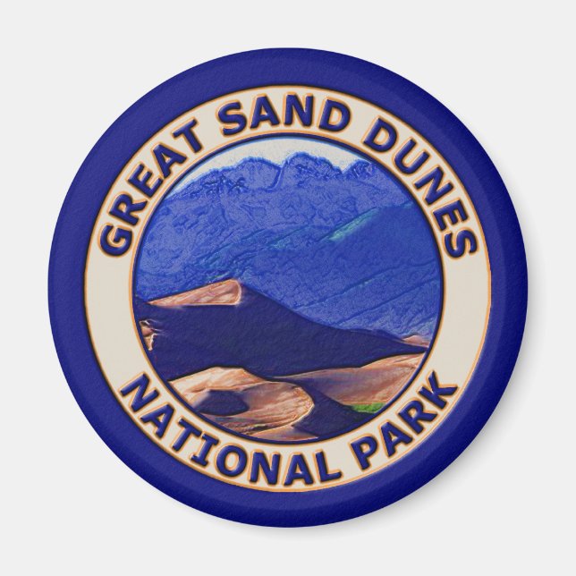 Aimant Parc national des Dunes de sable (Devant)