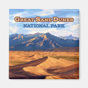 Aimant Parc National Des Dunes De Sable Great Colorado