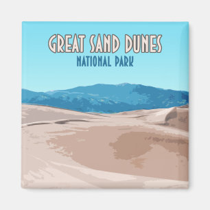 Aimant Parc National Des Dunes De Sable Great Colorado