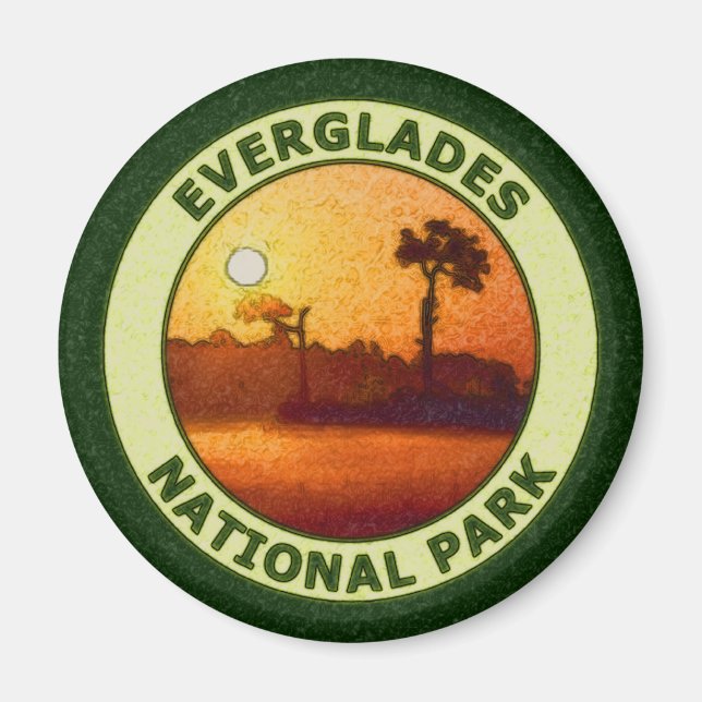Aimant Parc national des Everglades (Devant)