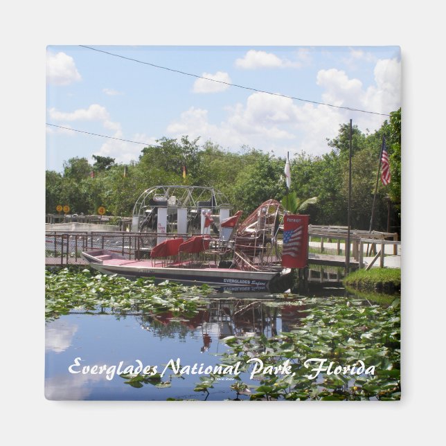 Aimant Parc national des Everglades, Floride (Devant)