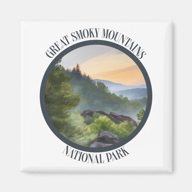 Aimant Parc national des Great Smoky Mountains (Devant)