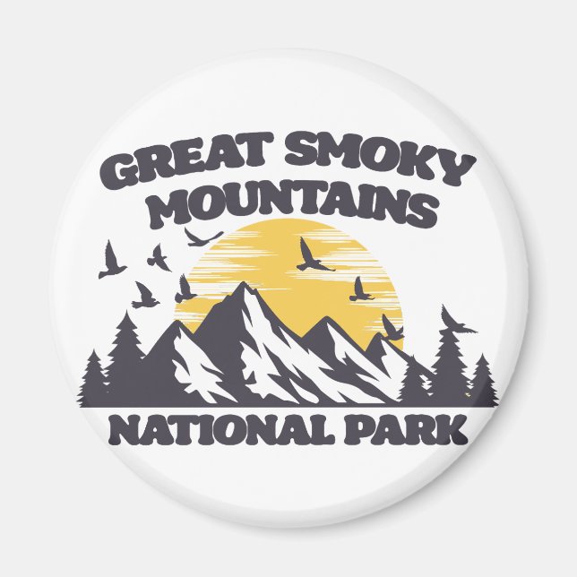 Aimant Parc national des Great Smoky Mountains (Devant)