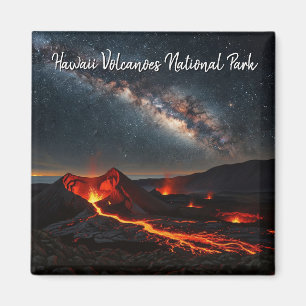 Aimant Parc national des volcans d'Hawaii Voie Lactée