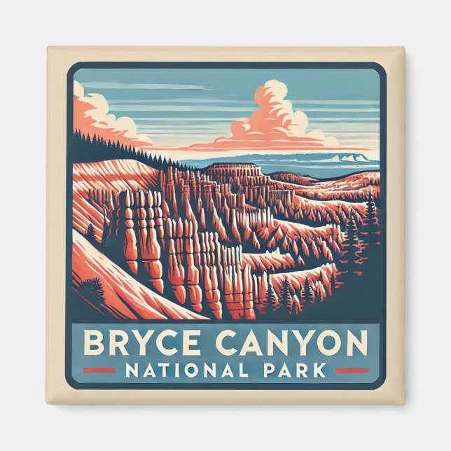 Aimant Parc national du Bryce Canyon (Devant)