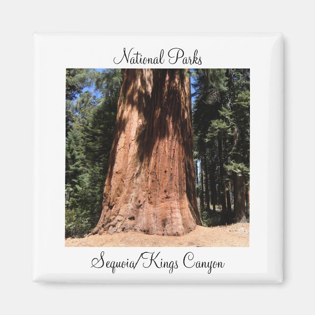 Aimant Parc national du canyon de Sequoia Kings (Devant)