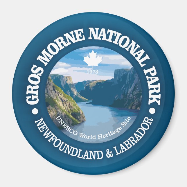 Aimant Parc national du Gros Morne (Devant)