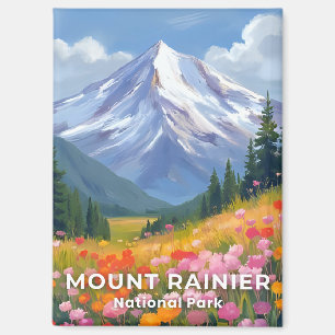 Aimant Parc national du mont Rainier   Voyage dans l'État