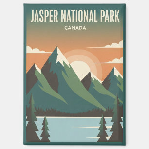 Aimant Parc national Jasper Canada Voyage